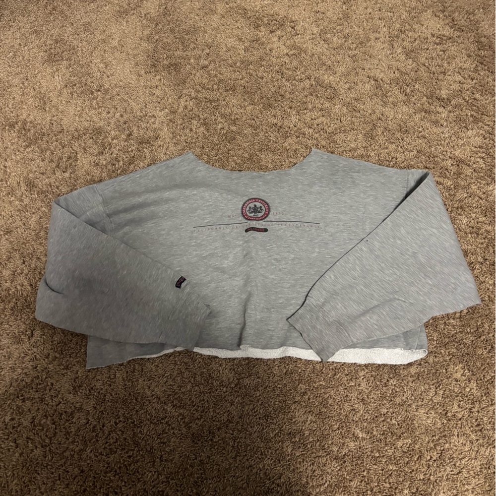 California University of PA cropped sweatshirt